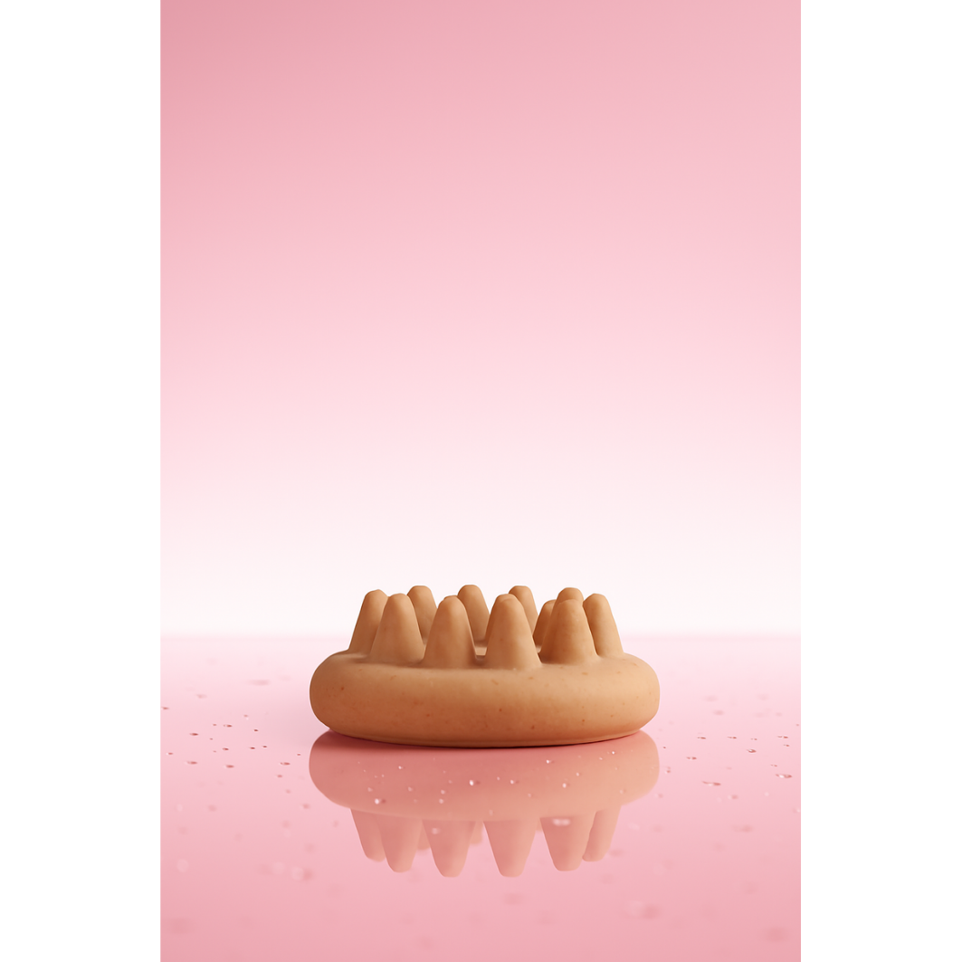 Vanilla Spice 2-in-1 Scalp Massager Shampoo Bar