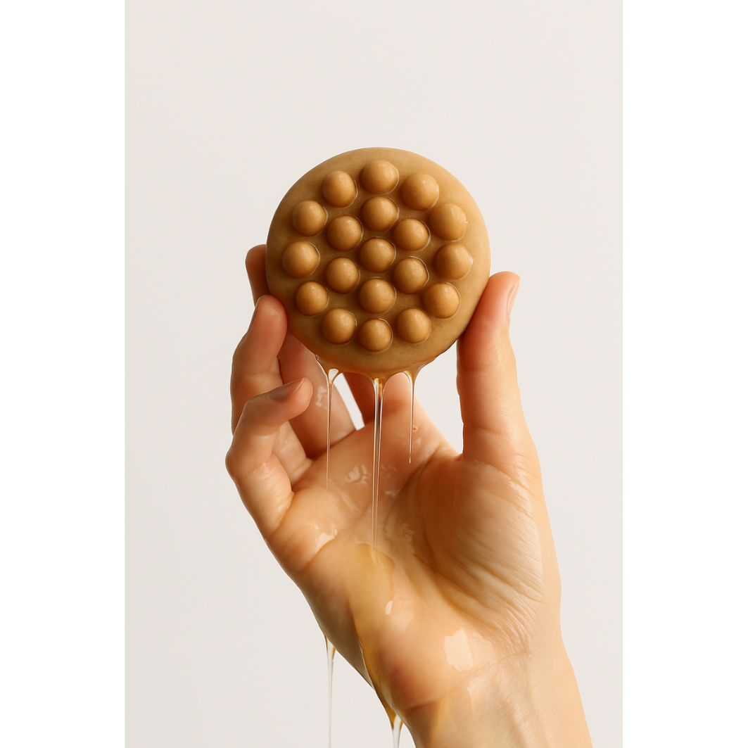 Vanilla Spice 2-in-1 Scalp Massager Shampoo Bar