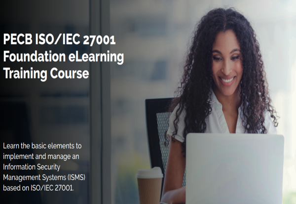 ISO 27001 FOUNDATION / PECB CERTIFIED / DIGITAL COURSE + PDF COURSE + EXAM + FREE COACHING