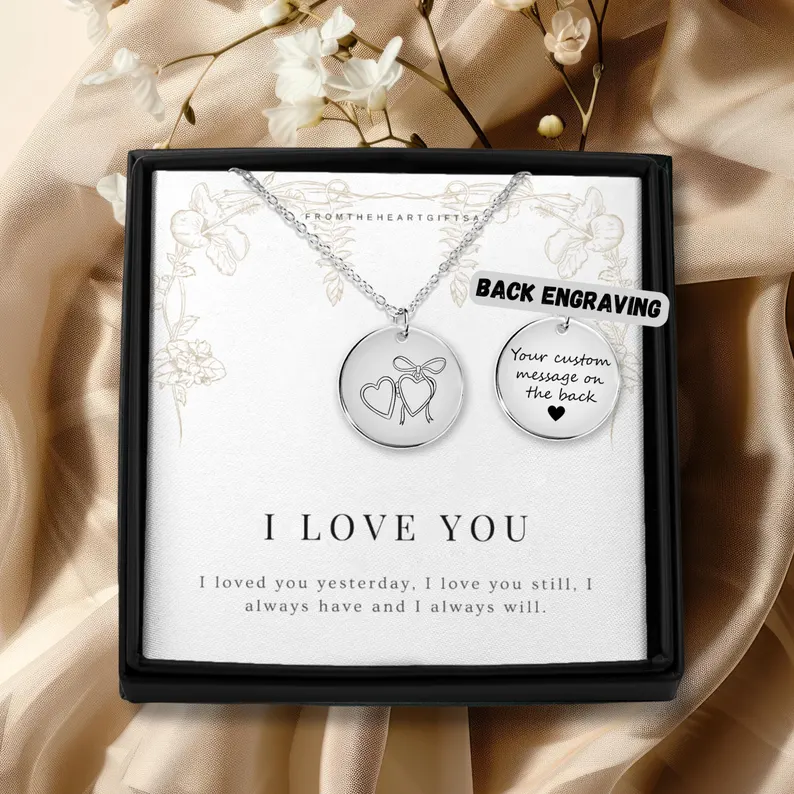 I Love You Necklace
