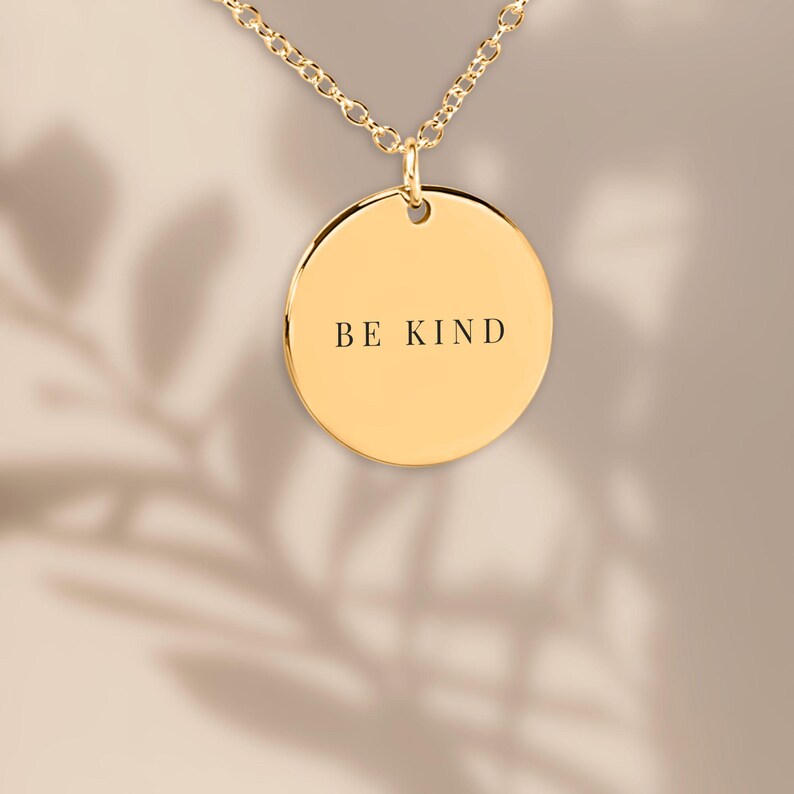 Be Kind of a bitch Necklace, Be Kind of a Bitch, Be Kind of a Bitch Bracelet, Self Love Necklace, Dainty Necklace Gold