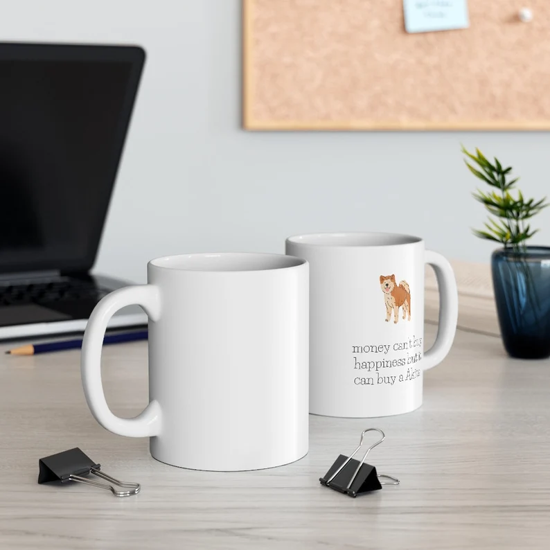 Dog Mug for Akita Lovers