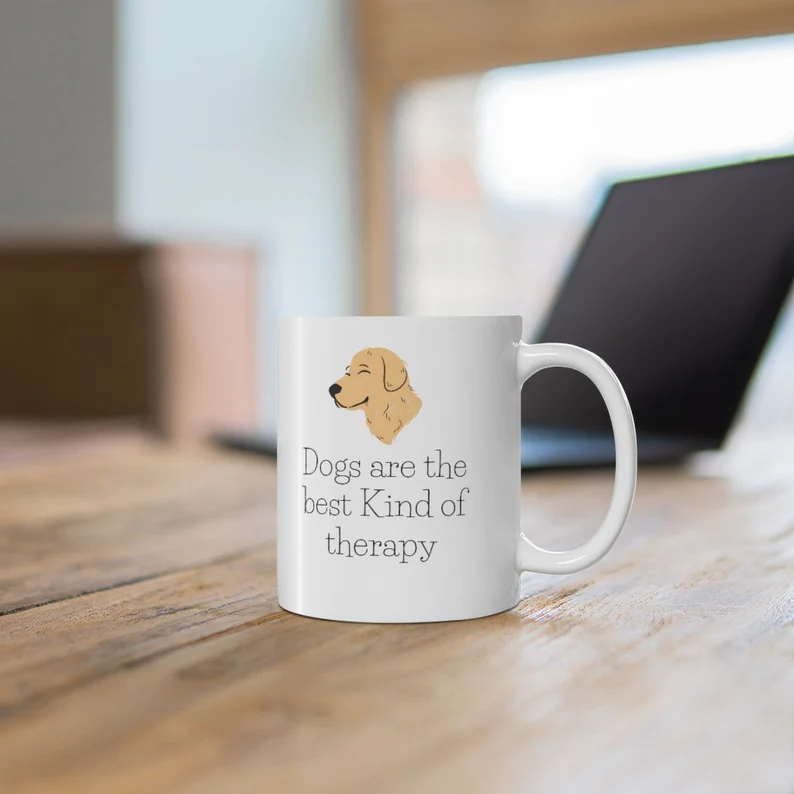 Dogs Are The Best Kind of Therapy Mug