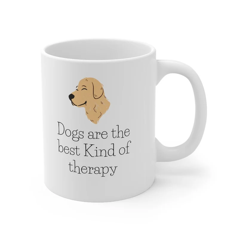 Dogs Are The Best Kind of Therapy Mug