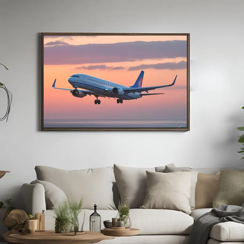 Airplane Canvas Art