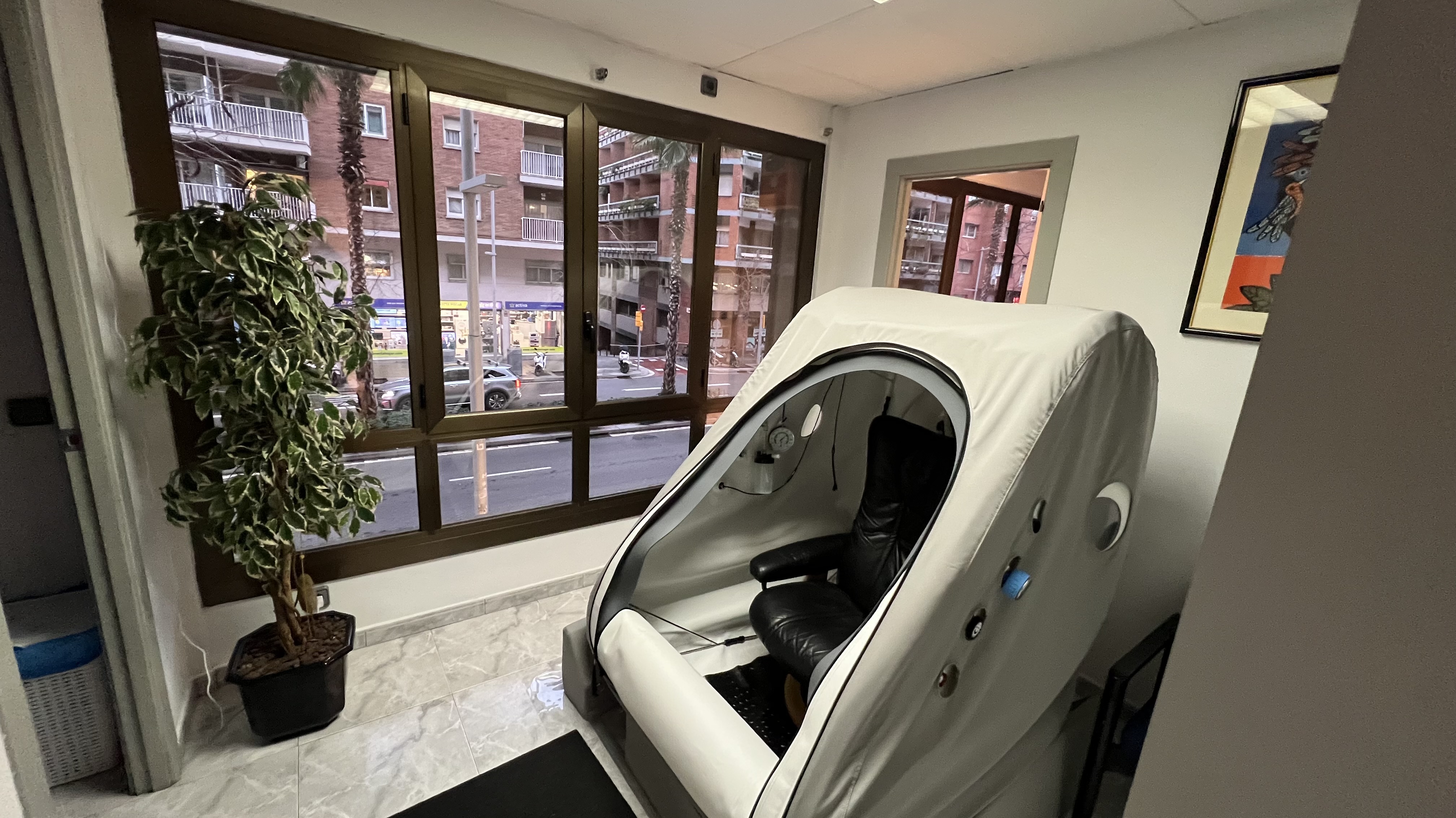 Cámara Hiperbárica Modelo Flex Sentado Grande