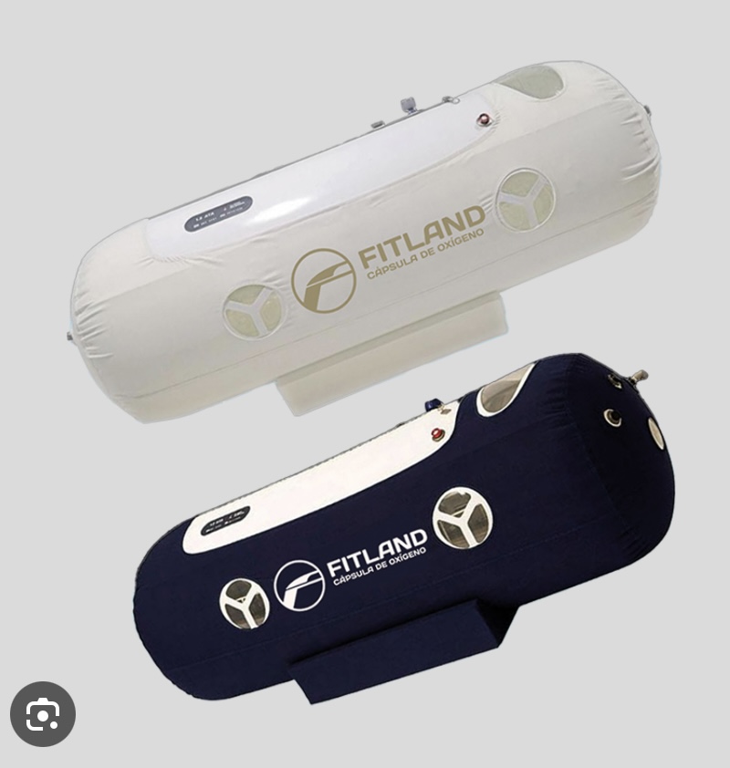 Cámara Hiperbárica Modelo Flex estirado cama