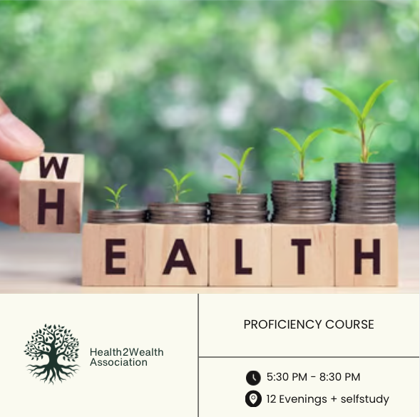 Certified Health- and Wealthspan Advisor (date to be announced soon)