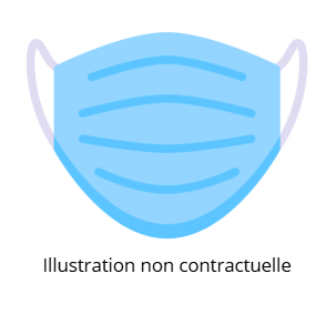 Masque N95 avec cavité à plan variable - NATON