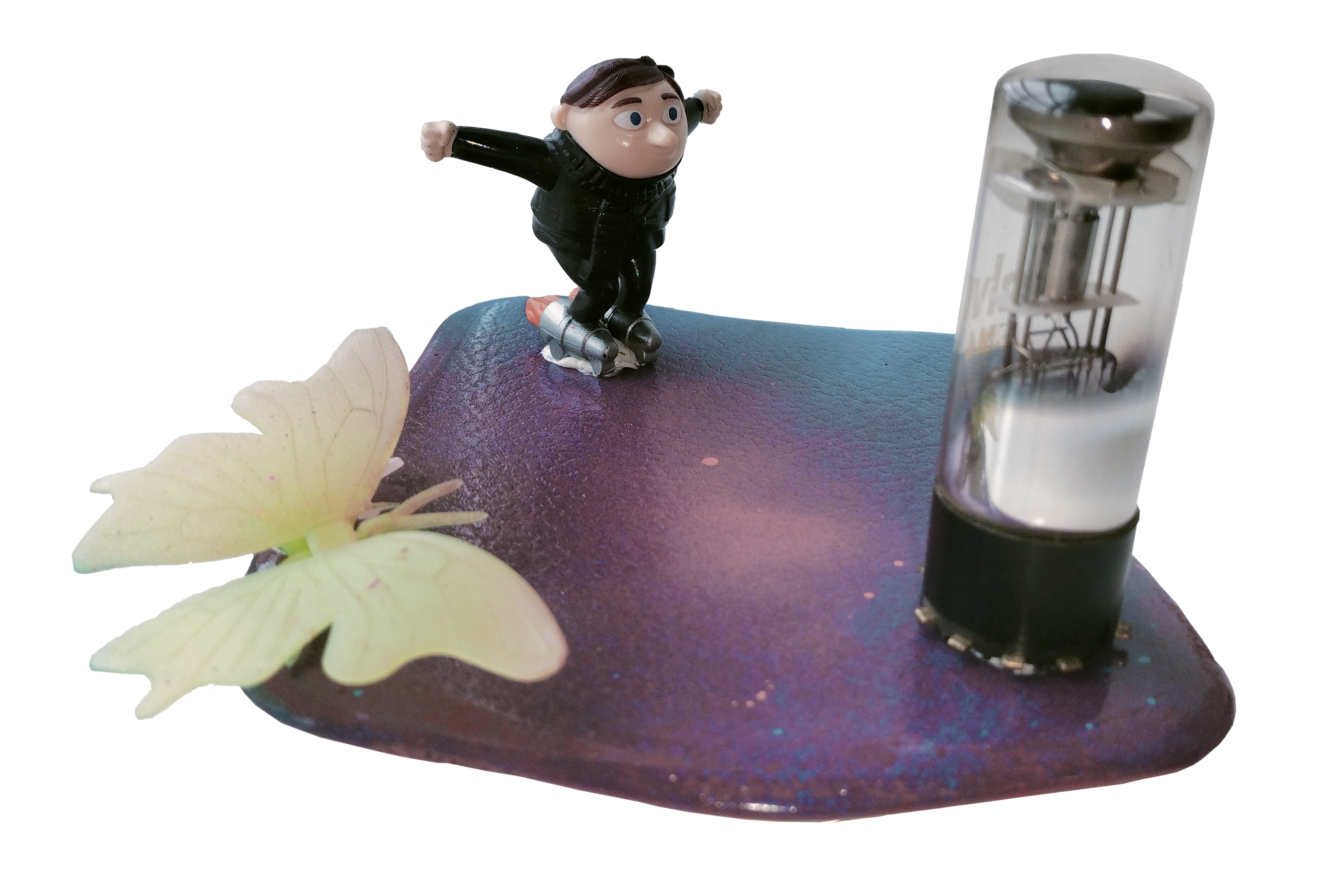 Gru dans la lumière 