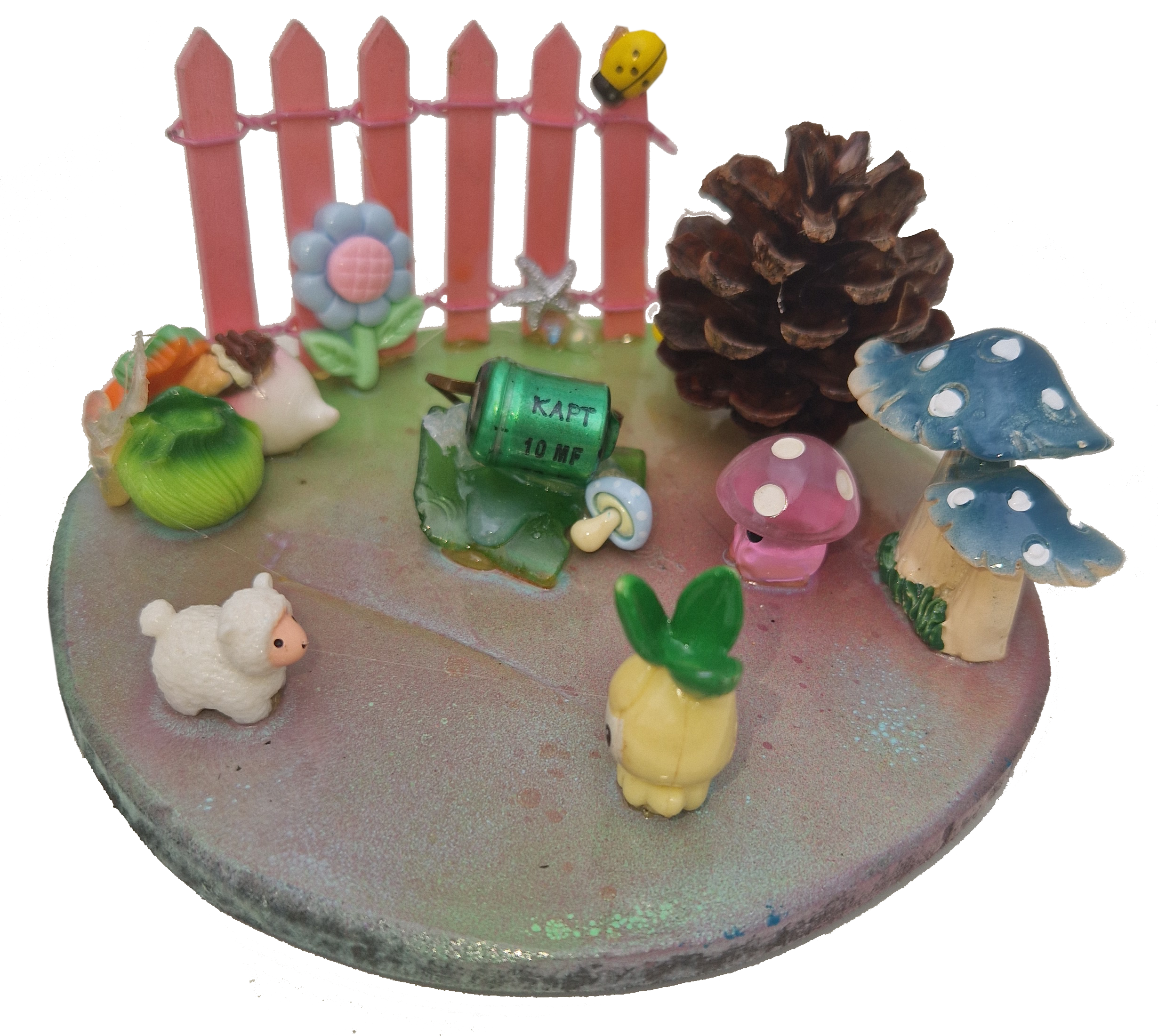 Mouton et Chlorobulle