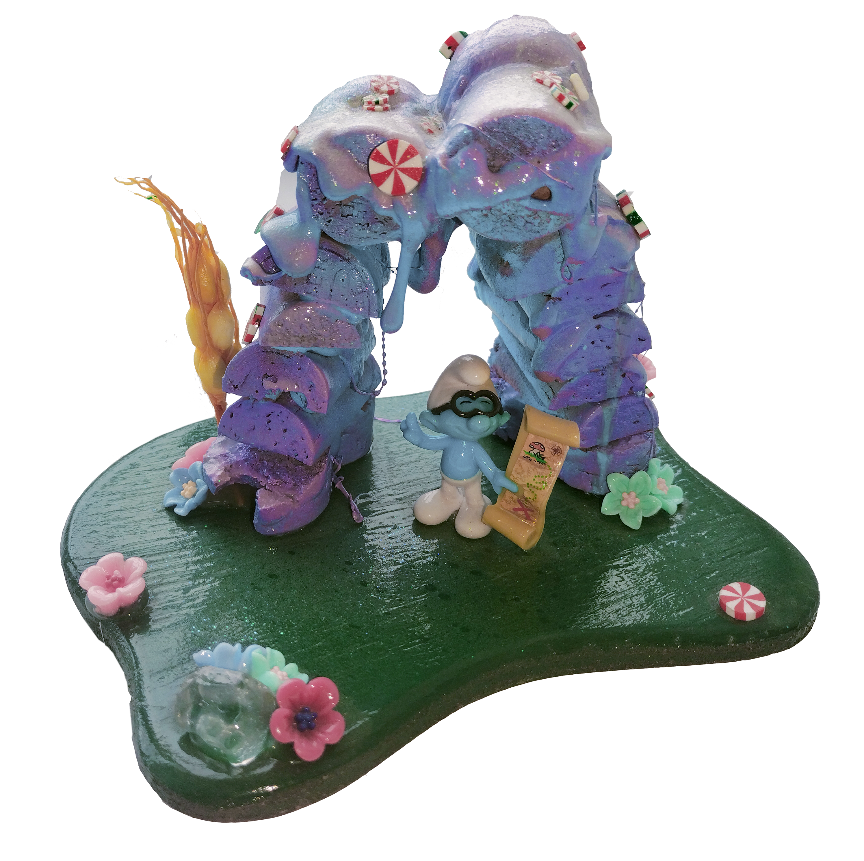 Schtroumph à lunettes