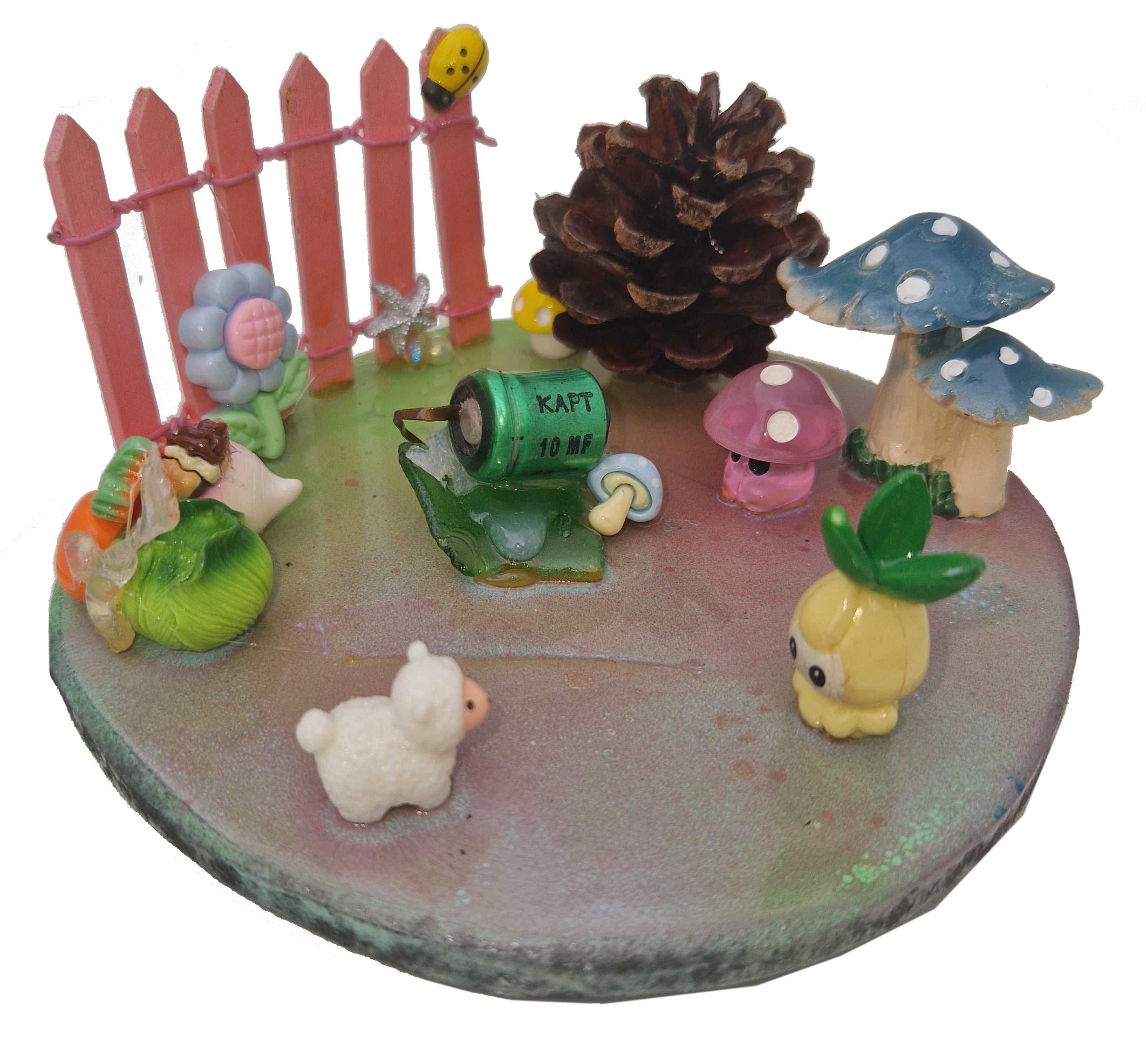 Mouton et Chlorobulle