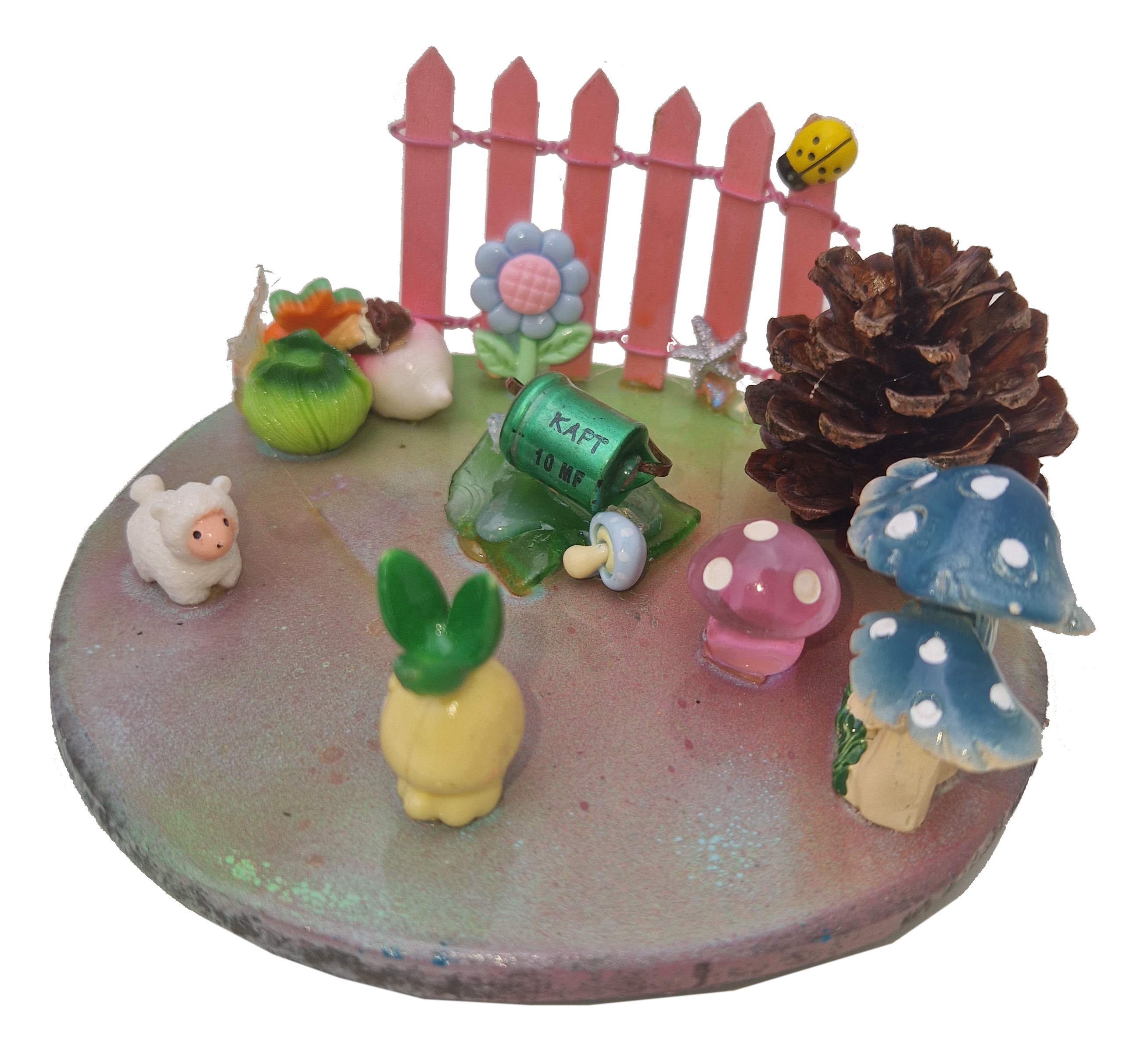 Mouton et Chlorobulle