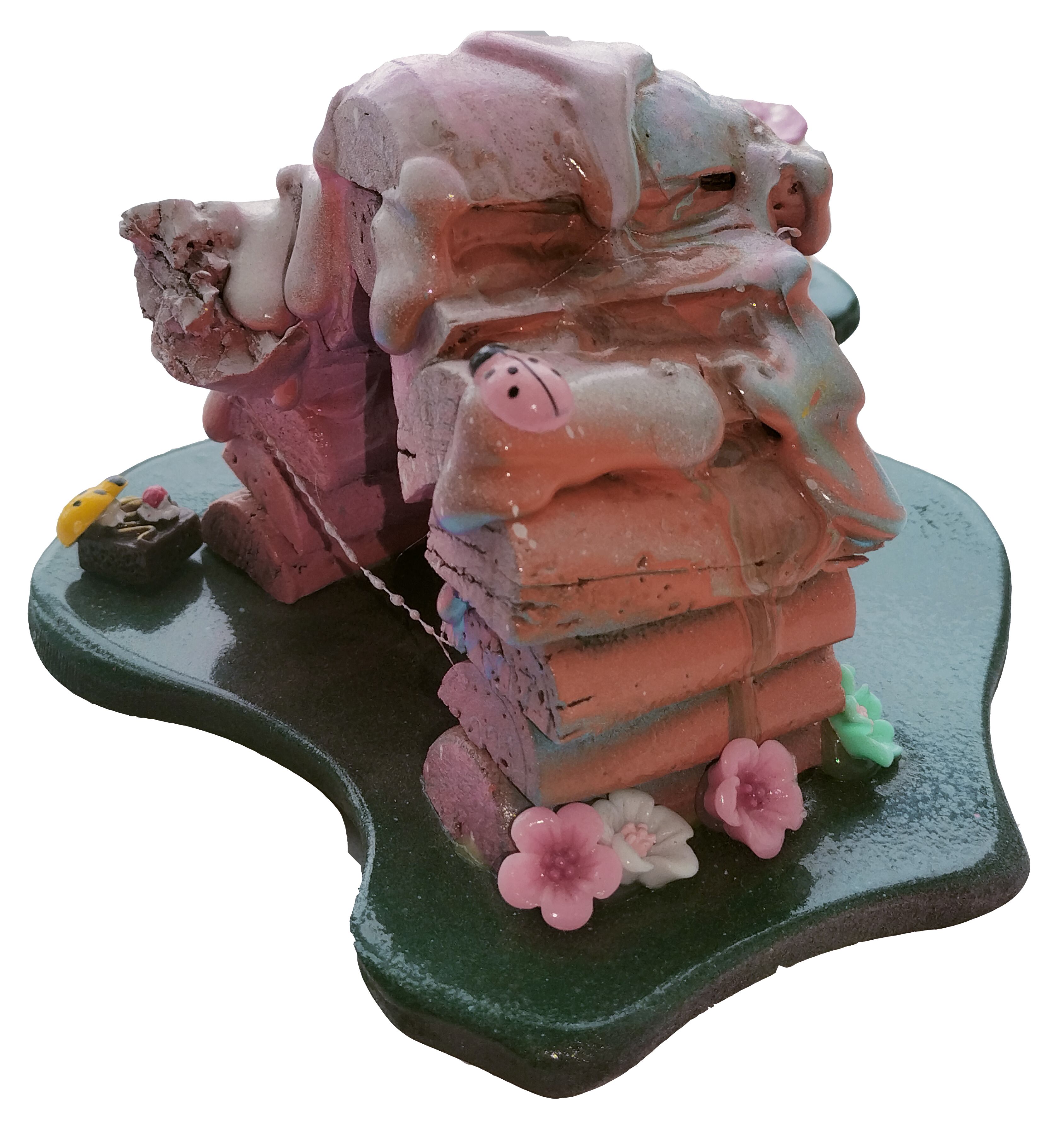 Une vache dans un pré