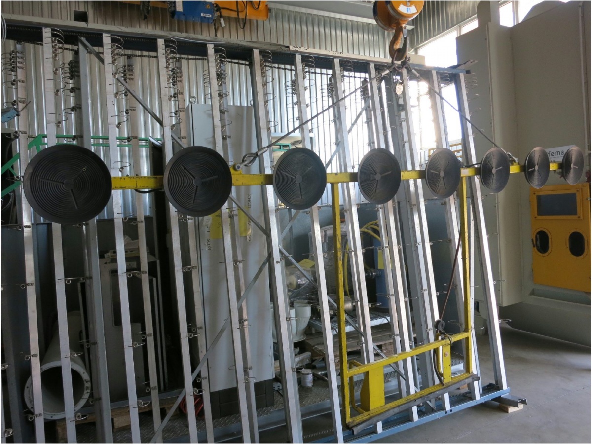 01340 Hegla (Germany) vaccum lifter 500 kg