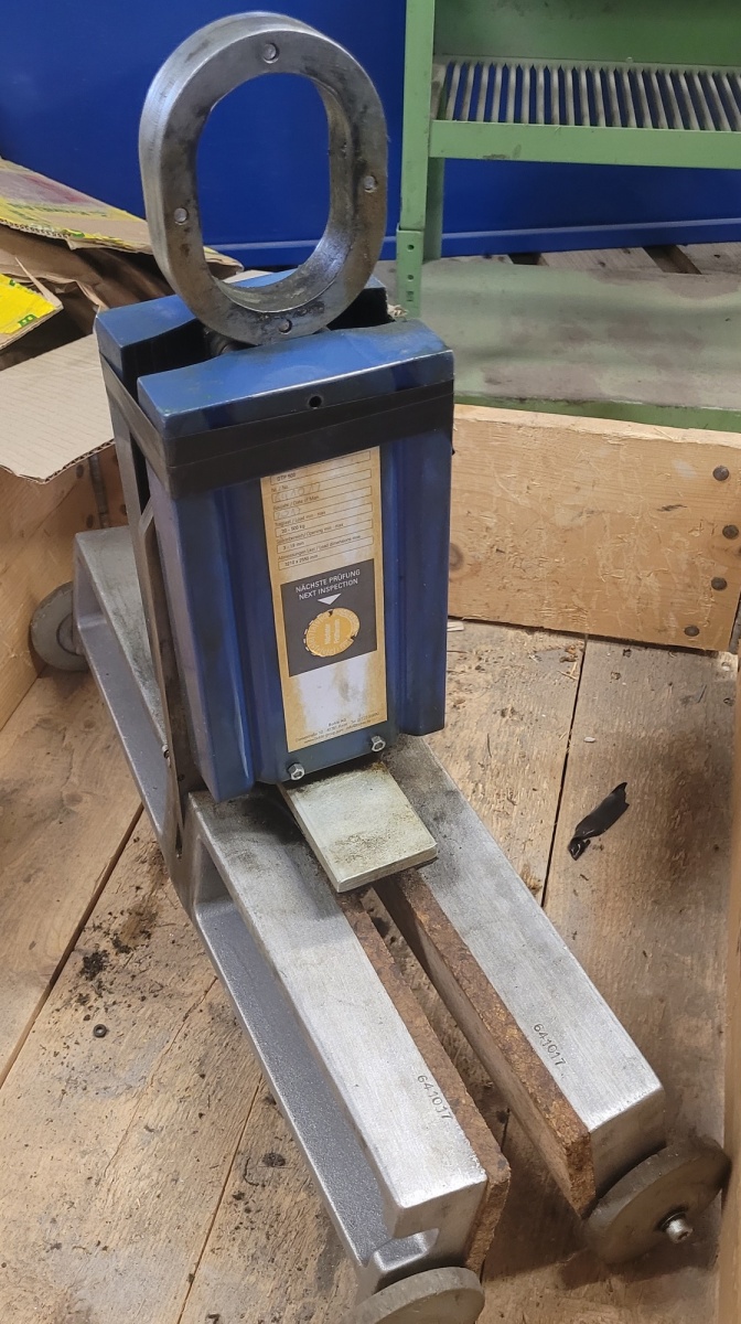 01502 BOHLE (Germany) Single glass sheet loading equipment (pinza)