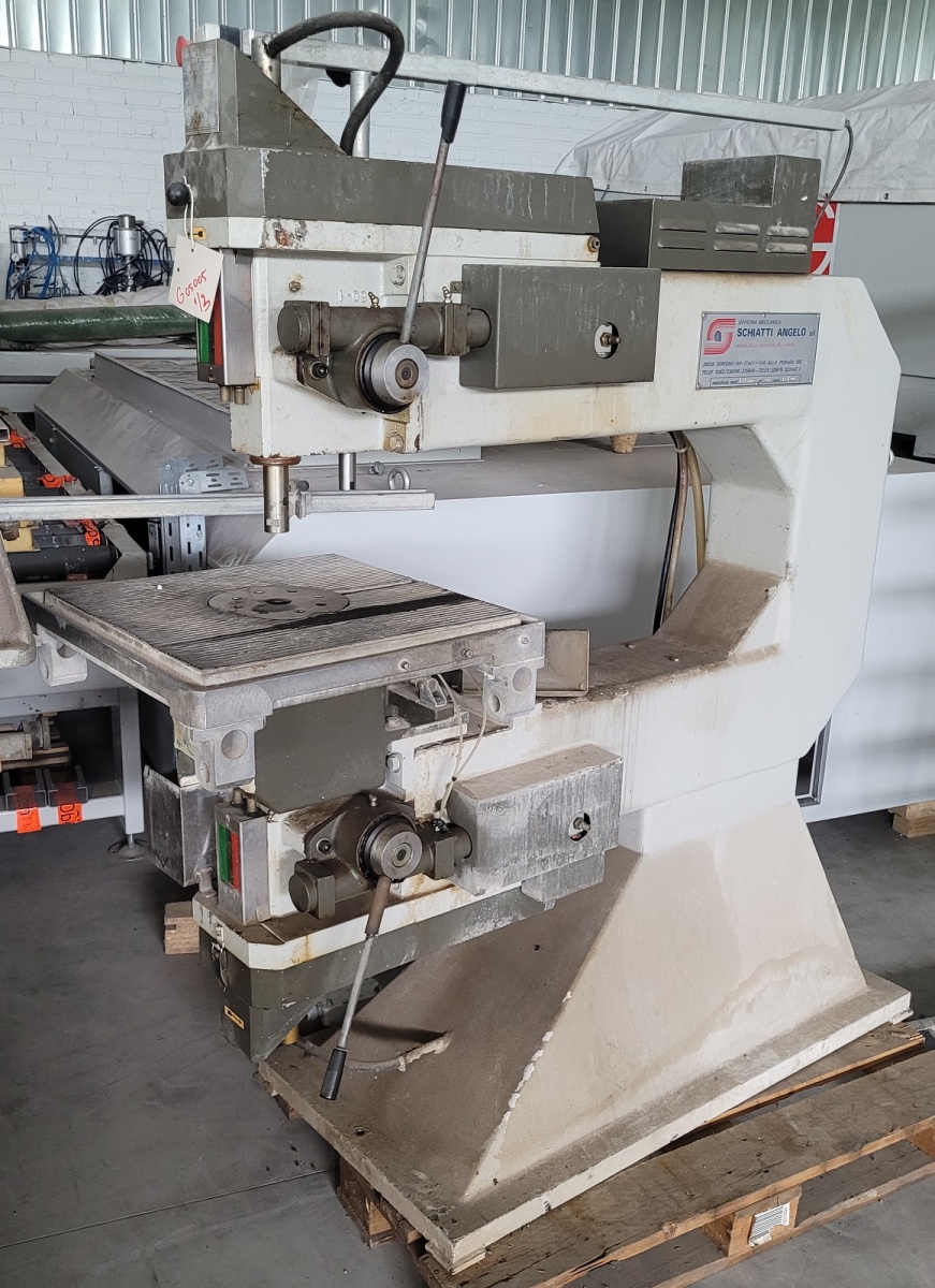 0517x3 Schiatti (Italy) 2-side drilling machine