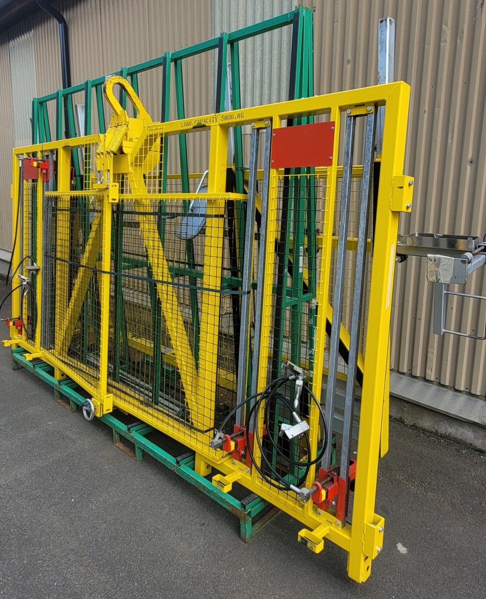 01505 HEGLA (Germany) Glass unloader, grab, jumbo size, 5,8t