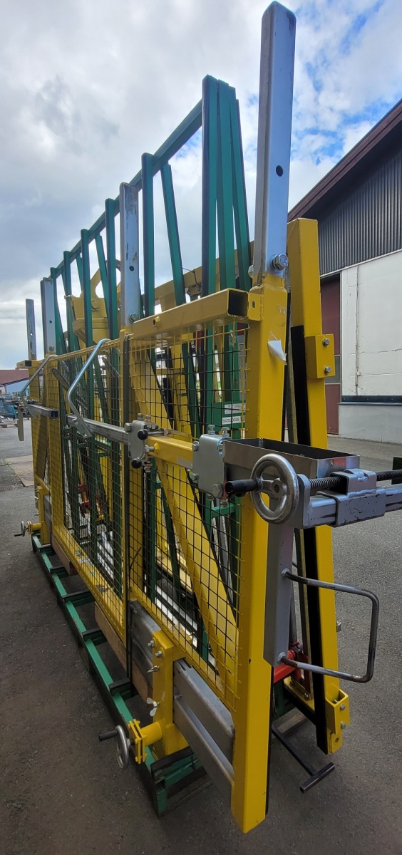 01505 HEGLA (Germany) Glass unloader, grab, jumbo size, 5,8t