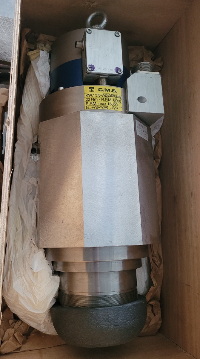 03801 CMS (Italy) new spindle for CNC