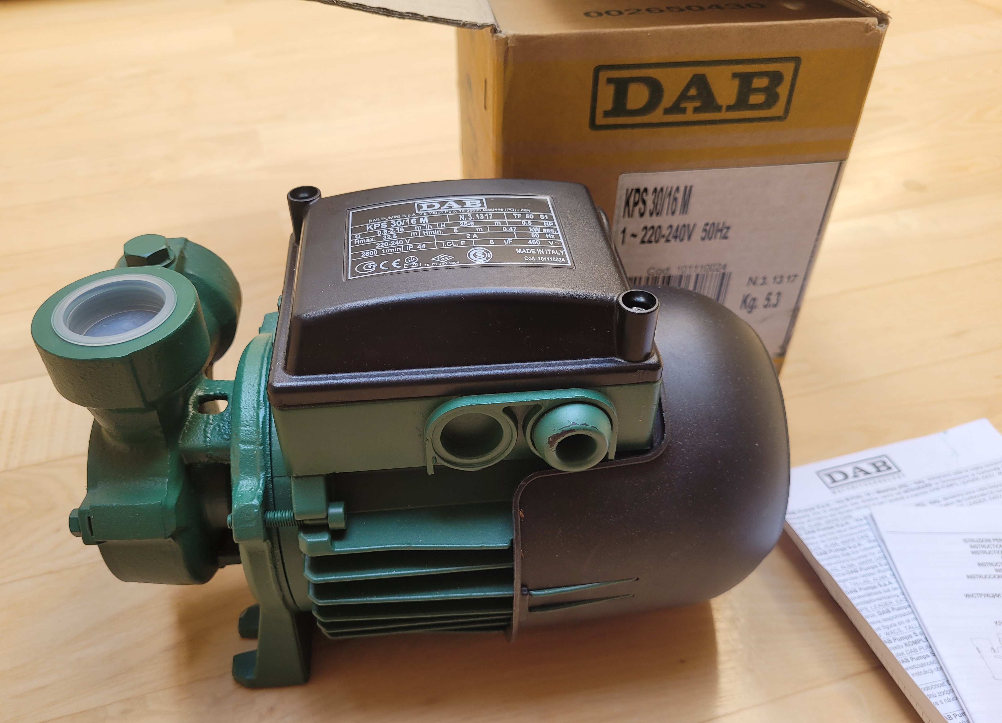 700001 DAB Peripheral centrifugal water pump 