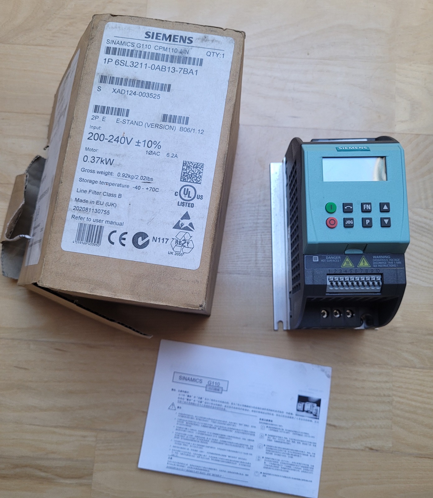 700006 SIEMENS Sinamics G110 