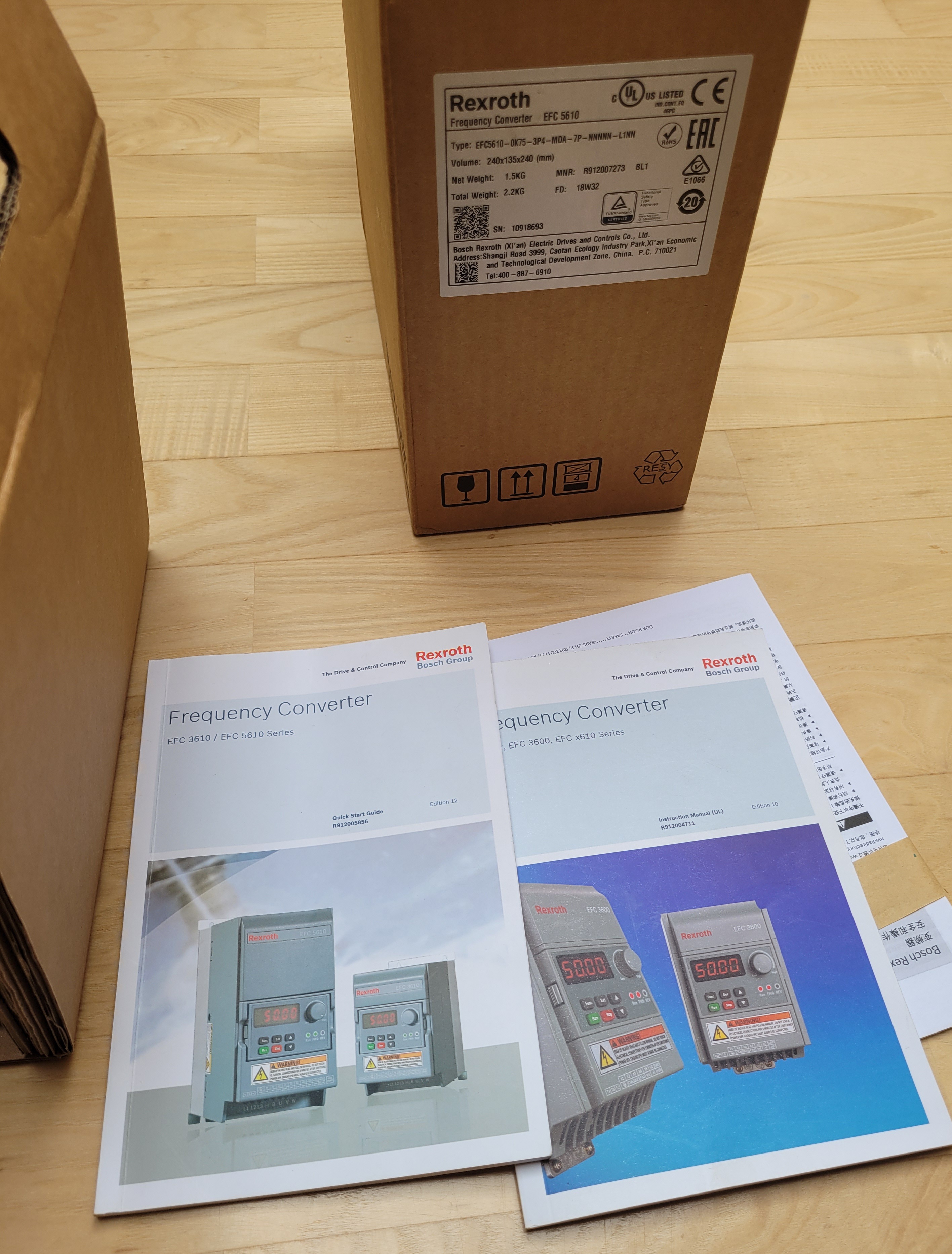 700000 REXROTH EFC5610 frequency converter