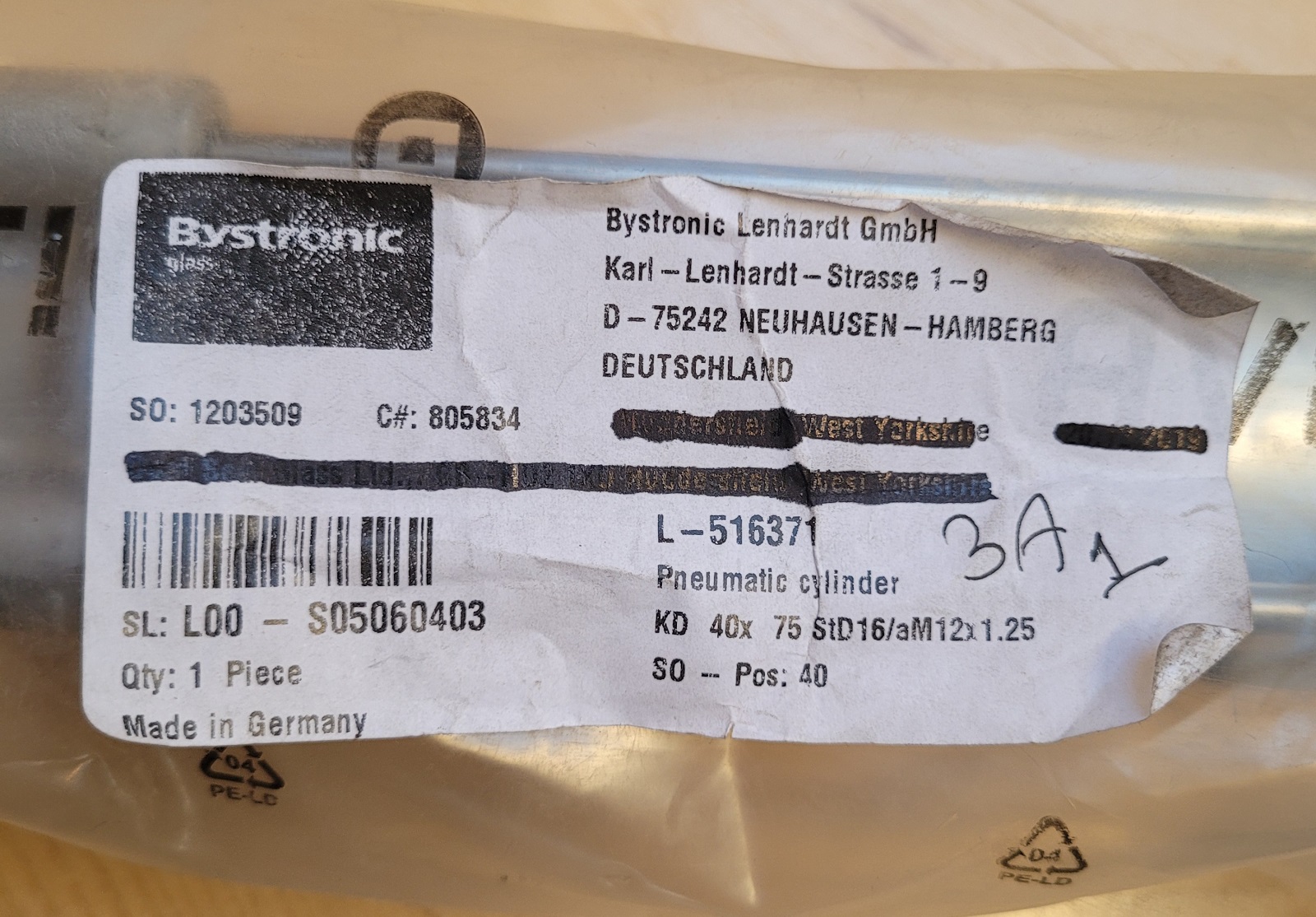 700014 BOSCH AVENTICS (Rexroth) pneumatic cylinders