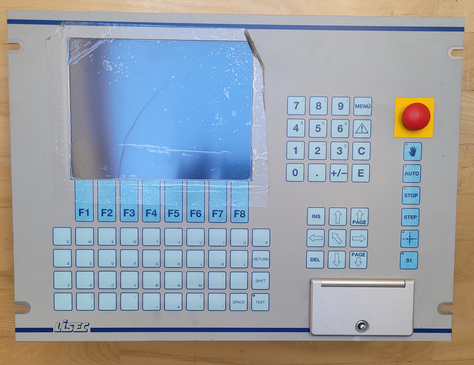 700012 LISEC ET805 control panel, operator Interface
