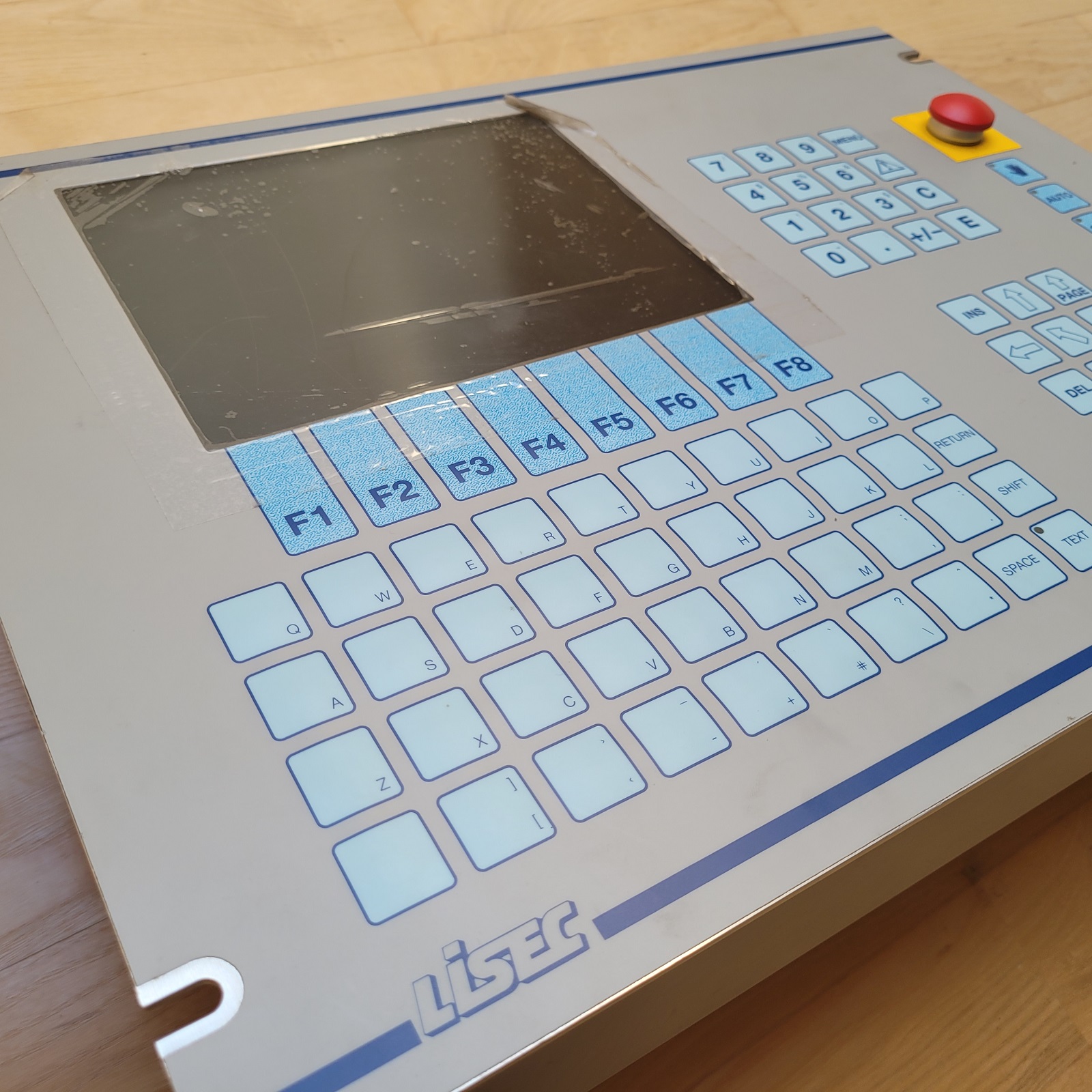 700012 LISEC ET805 control panel, operator Interface