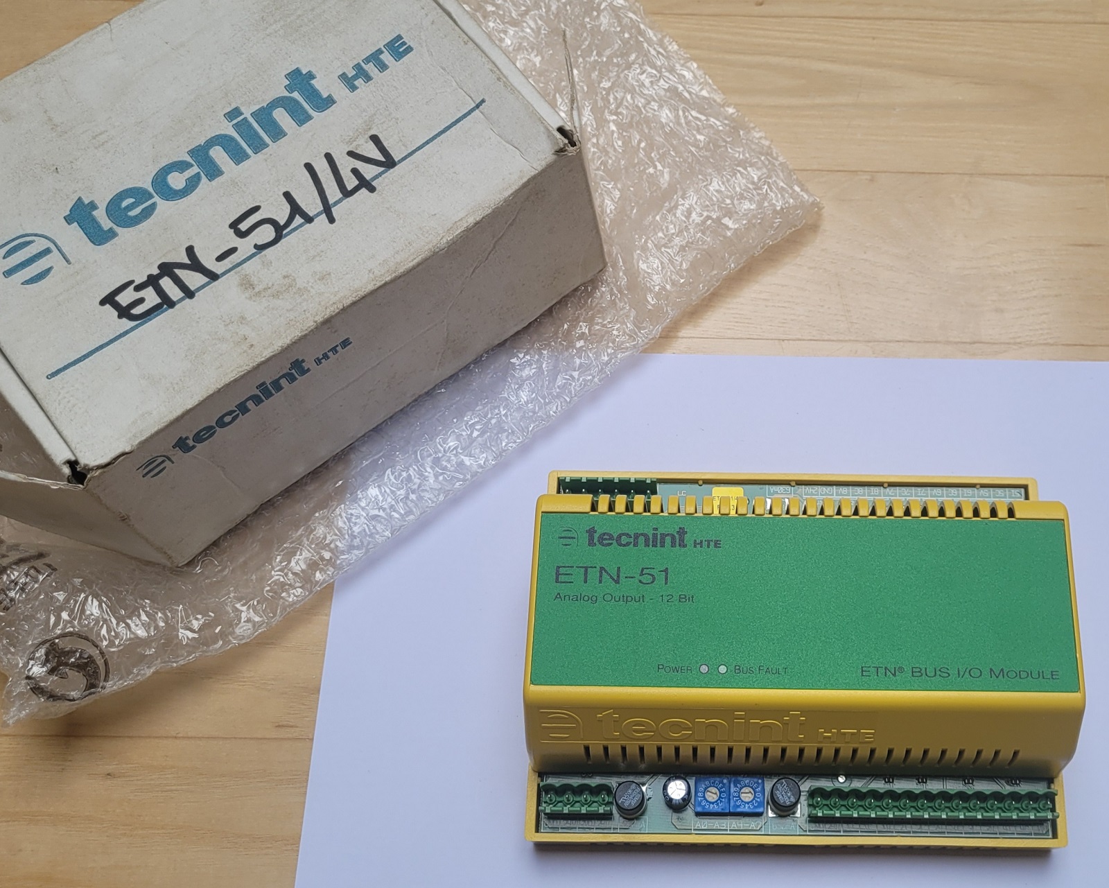 700017 TECHNINT Bus O/I Module Analog Output 12Bit