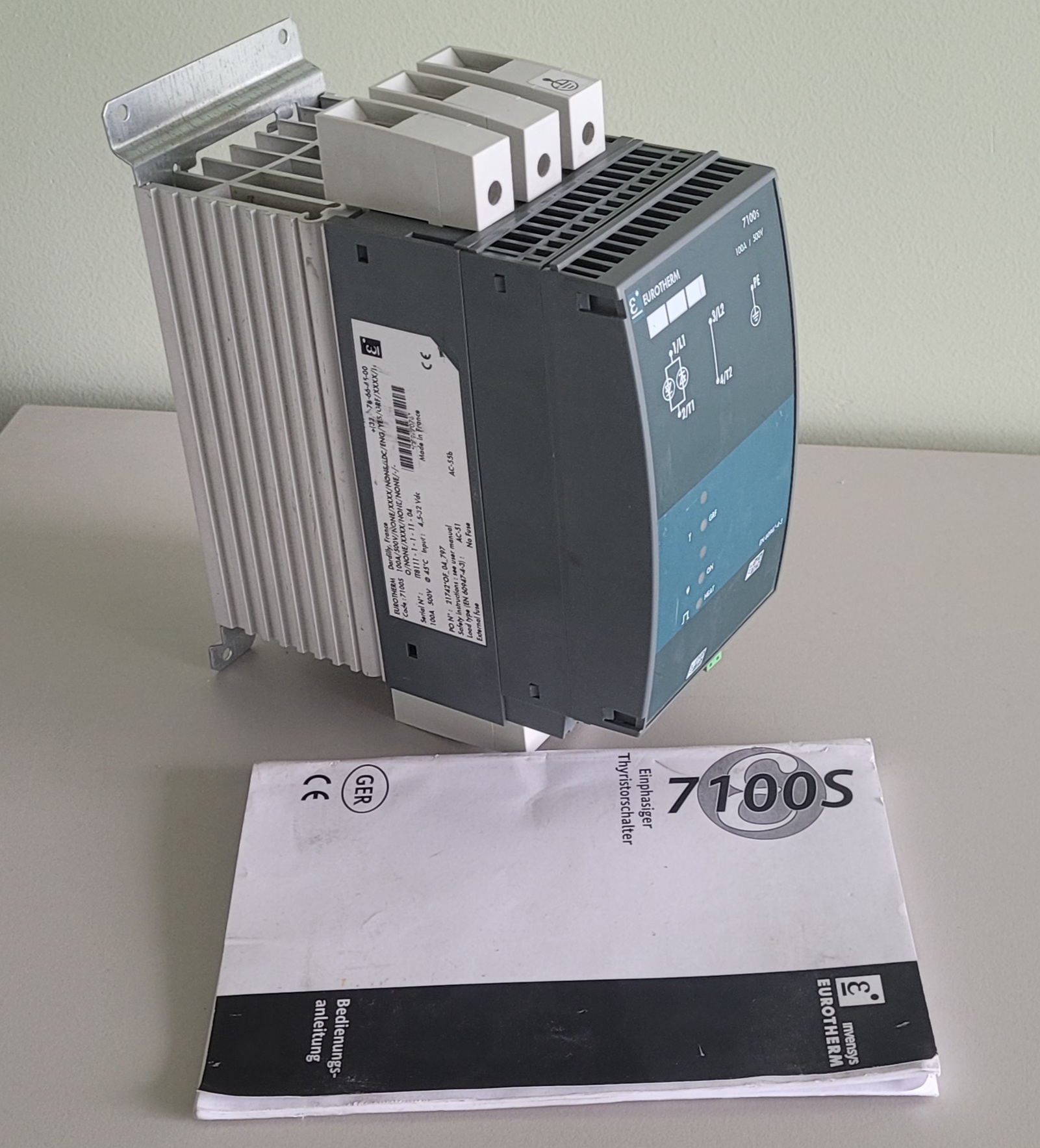 700036 Eurotherm Solid State Contactor 7100S / 100A / 500V 