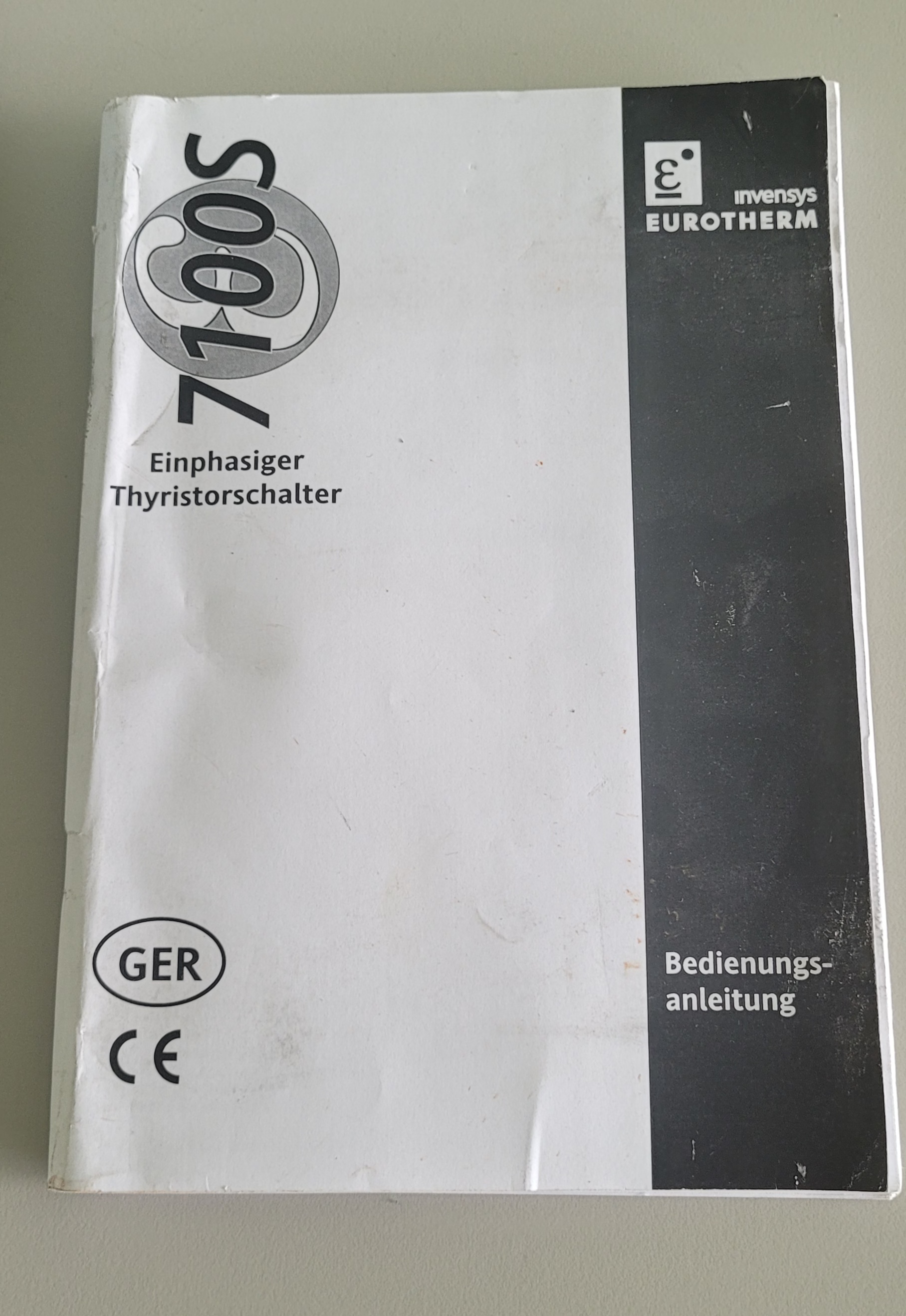 700036 Eurotherm Solid State Contactor 7100S / 100A / 500V 