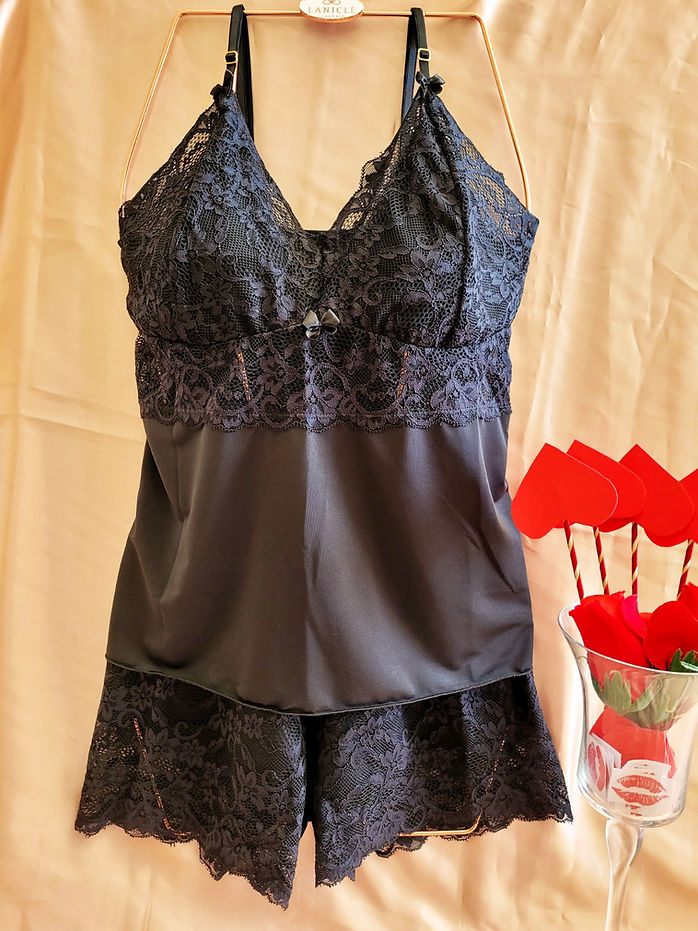 Ensemble pyjama shorty