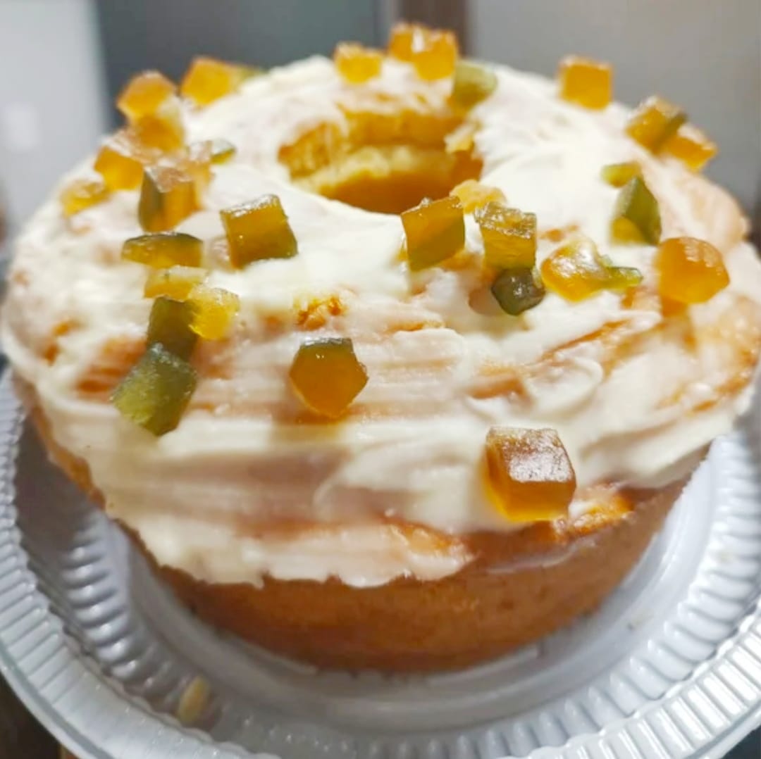 Bolo de frutas cristalizadas (unidade)