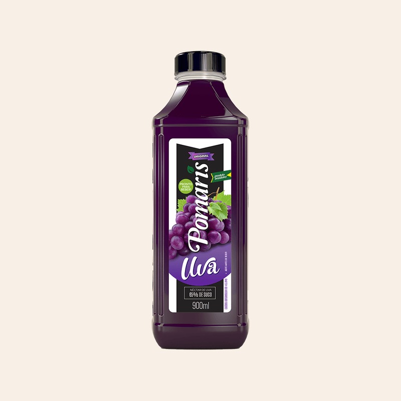 SUCO POMARIS UVA 900ML