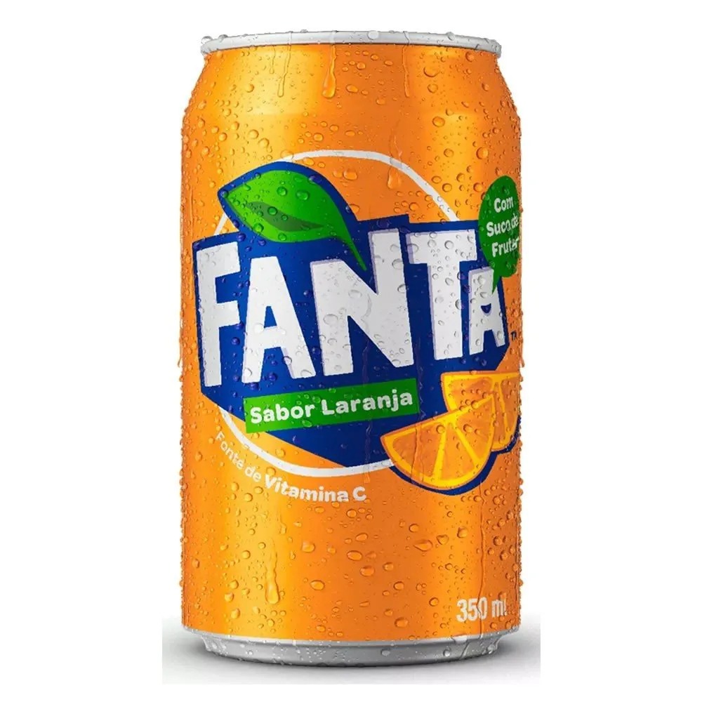 REFRI FANTA LARANJA LATA 350ML