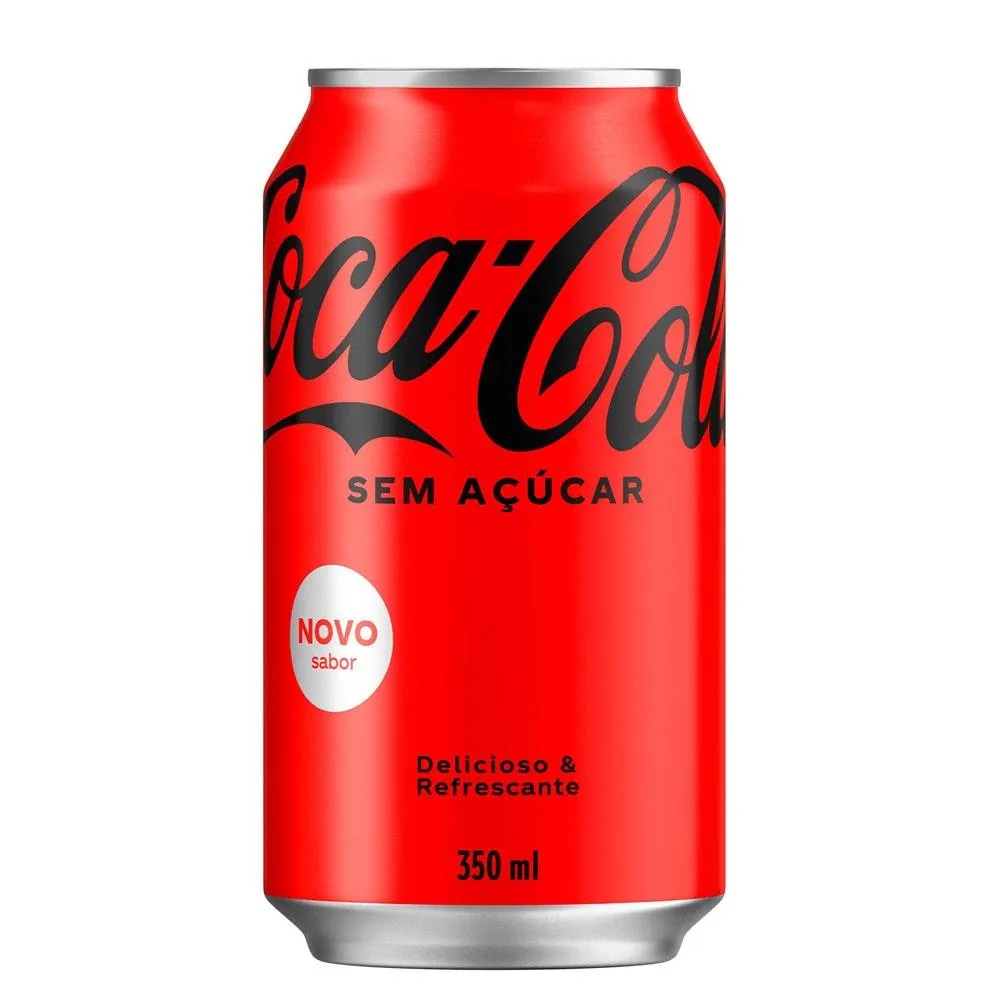 REFRI COCA LATA ZERO 350ML