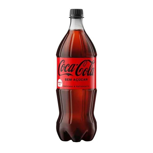 REFRI COCA PET zero 1 LITRO