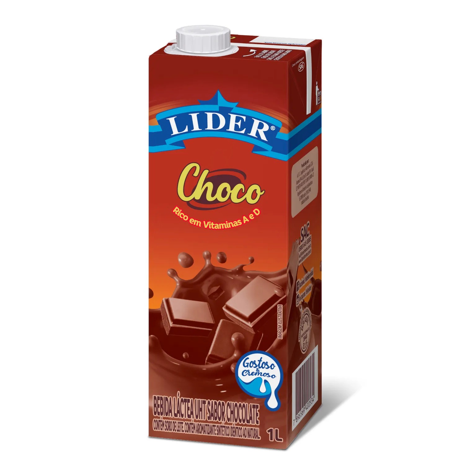 BEBIDA LACTEA CHOCOLIDER 1L 