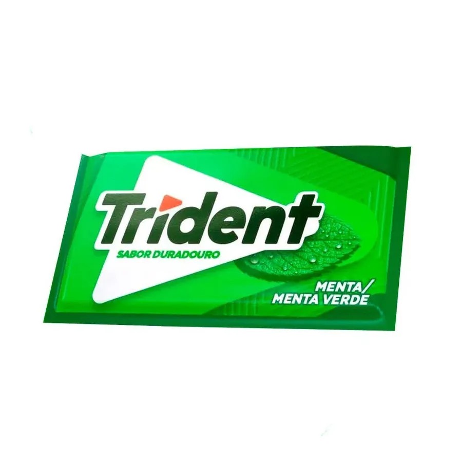 CHICLE TRIDENT MENTA VERDE 8G/5UN