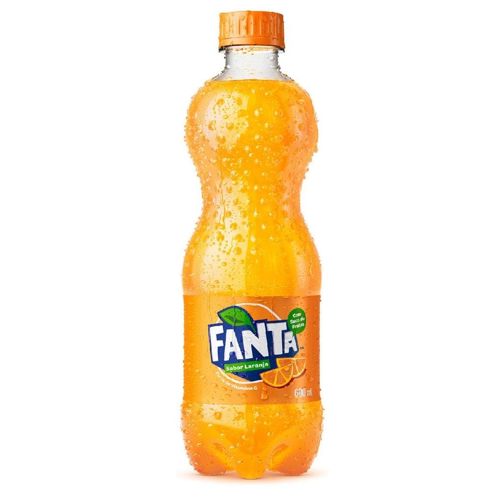 REFRI FANTA PET LARANJA 600ML