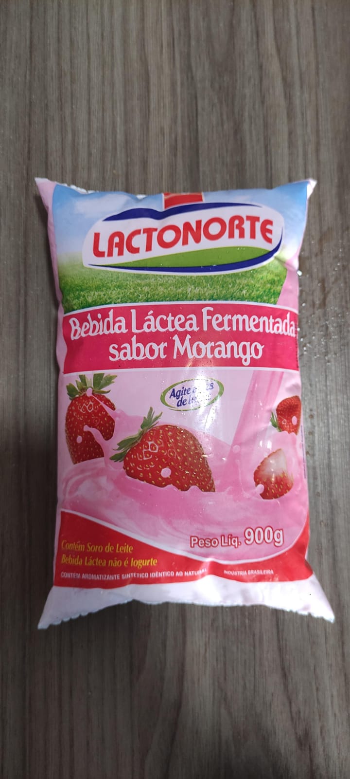 BEBIDA LACTEA LACTONORTE MORANGO PCT 1 LITRO