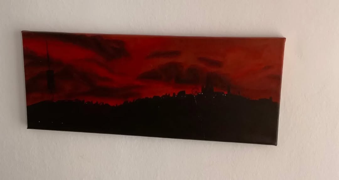 Anochecer en Barcelona