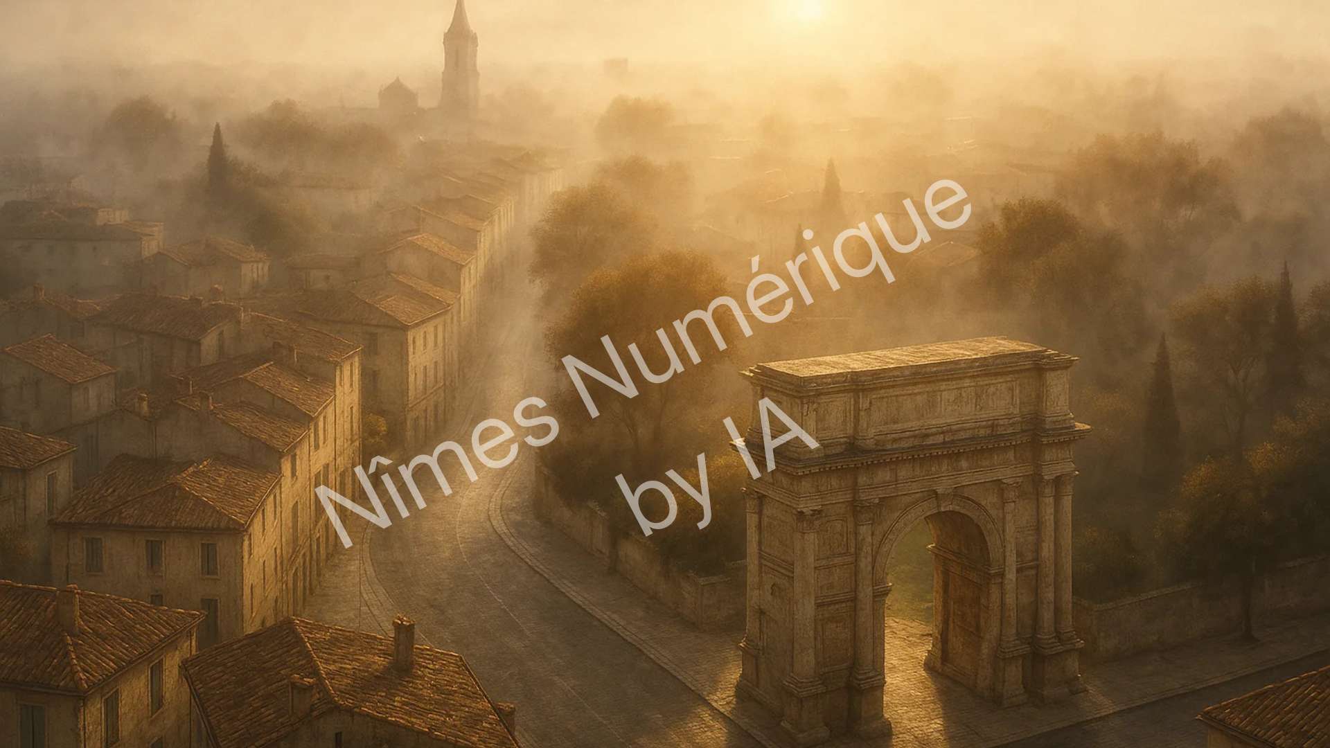 La voie du soleil couchant