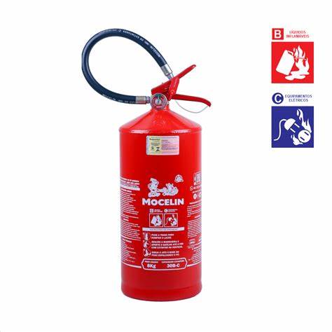 EXTINTOR PÓ CLASSE BC 8KG (40B:C)