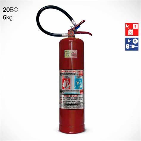 EXTINTOR PÓ CLASSE BC 6KG (20B:C)