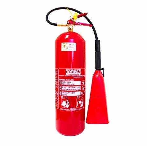 EXTINTOR GÁS CARBÔNICO CO² 6KG (5B:C)
