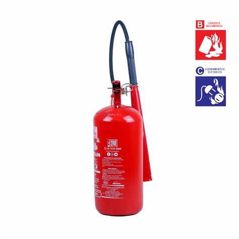 EXTINTOR GÁS CARBÔNICO CO² 4 KG (5B:C)